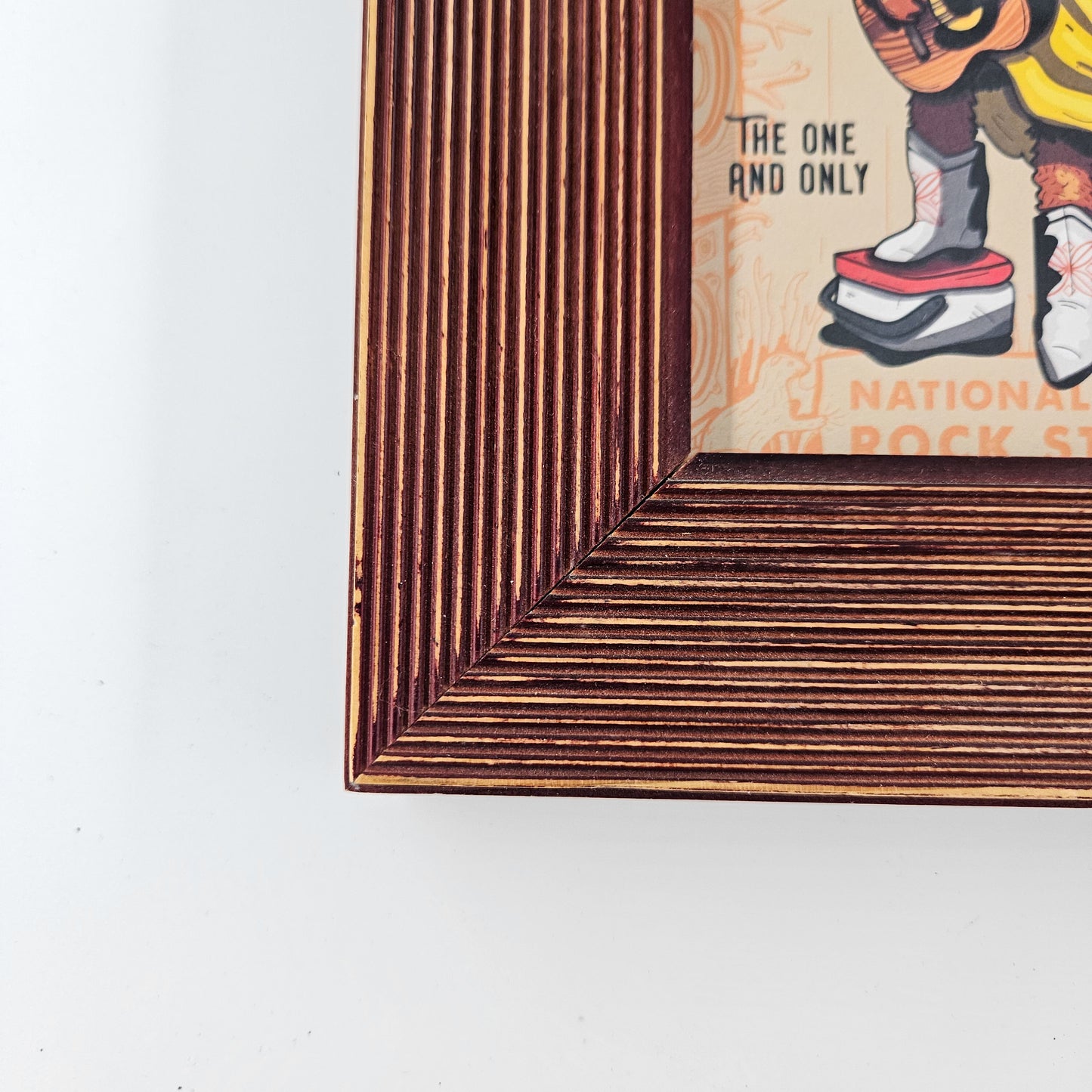 Channel Island Fox Print w/ Second-Life Frame 7"x 9"