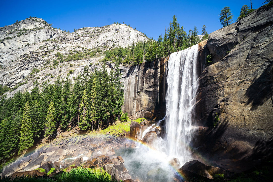 Vernal Falls view from the top, Yosemite