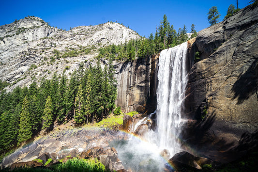 Vernal Falls view from the top, Yosemite