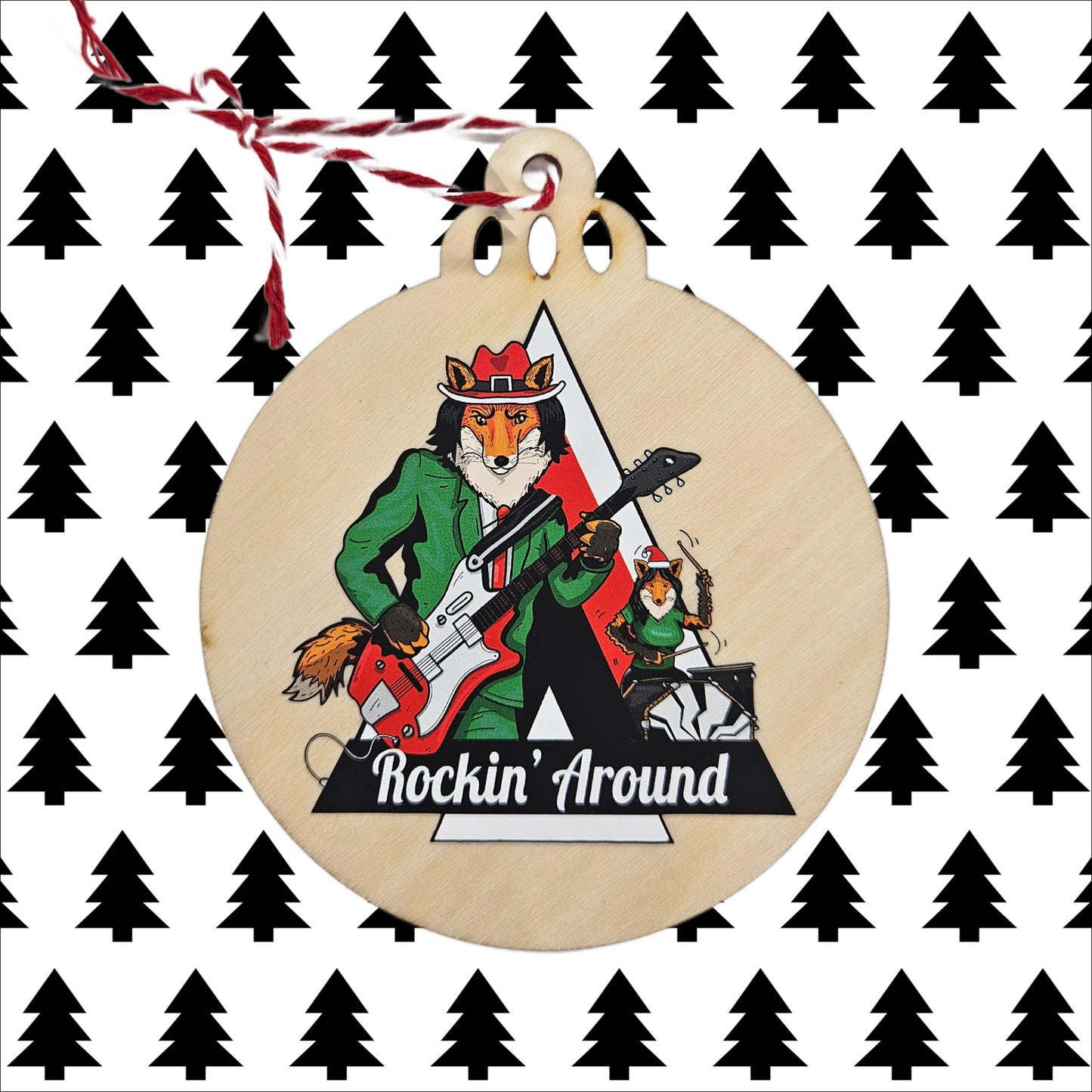 Rockin' Around the Christmas tree ornament. 