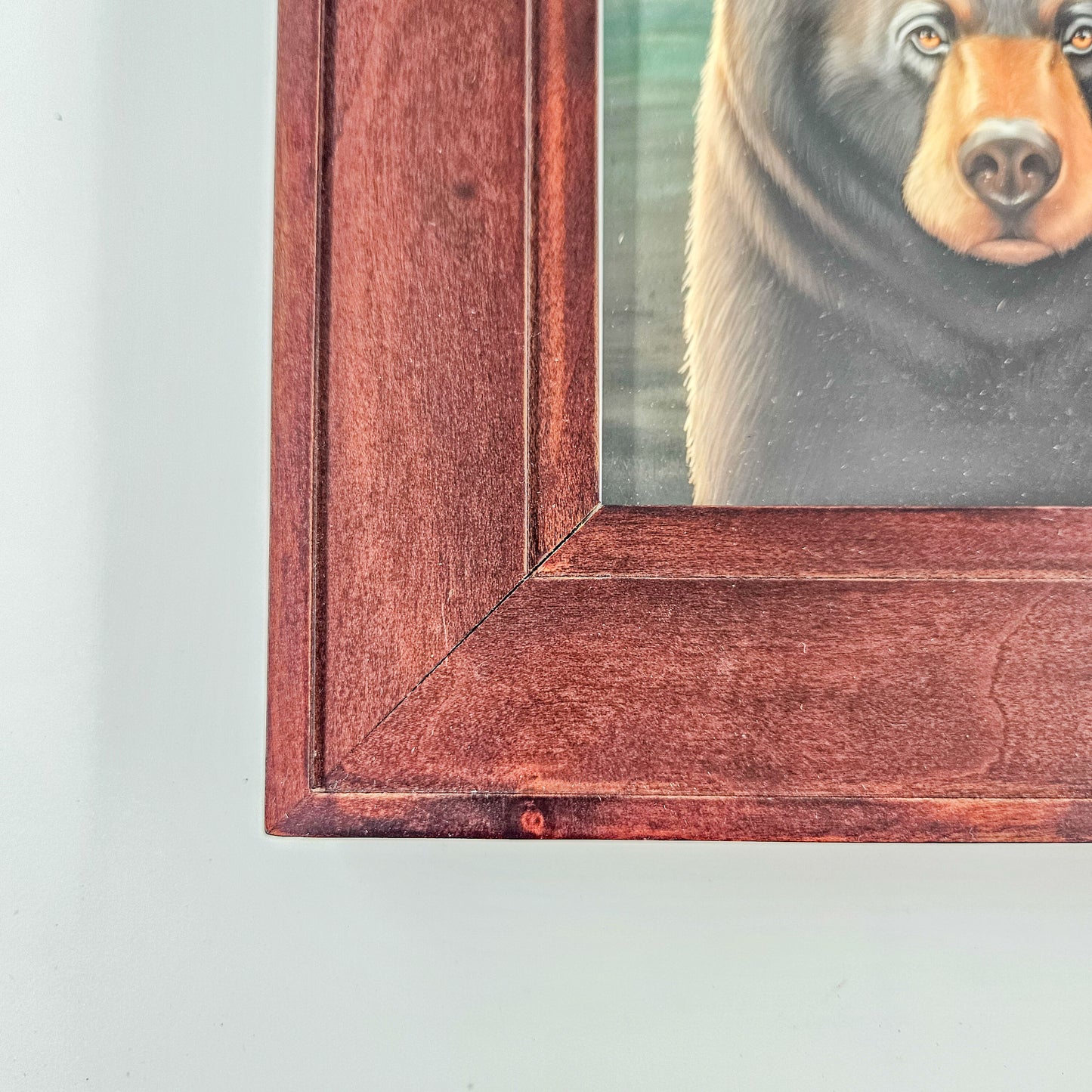 Rustic Yosemite Black Bear 8" x 10"