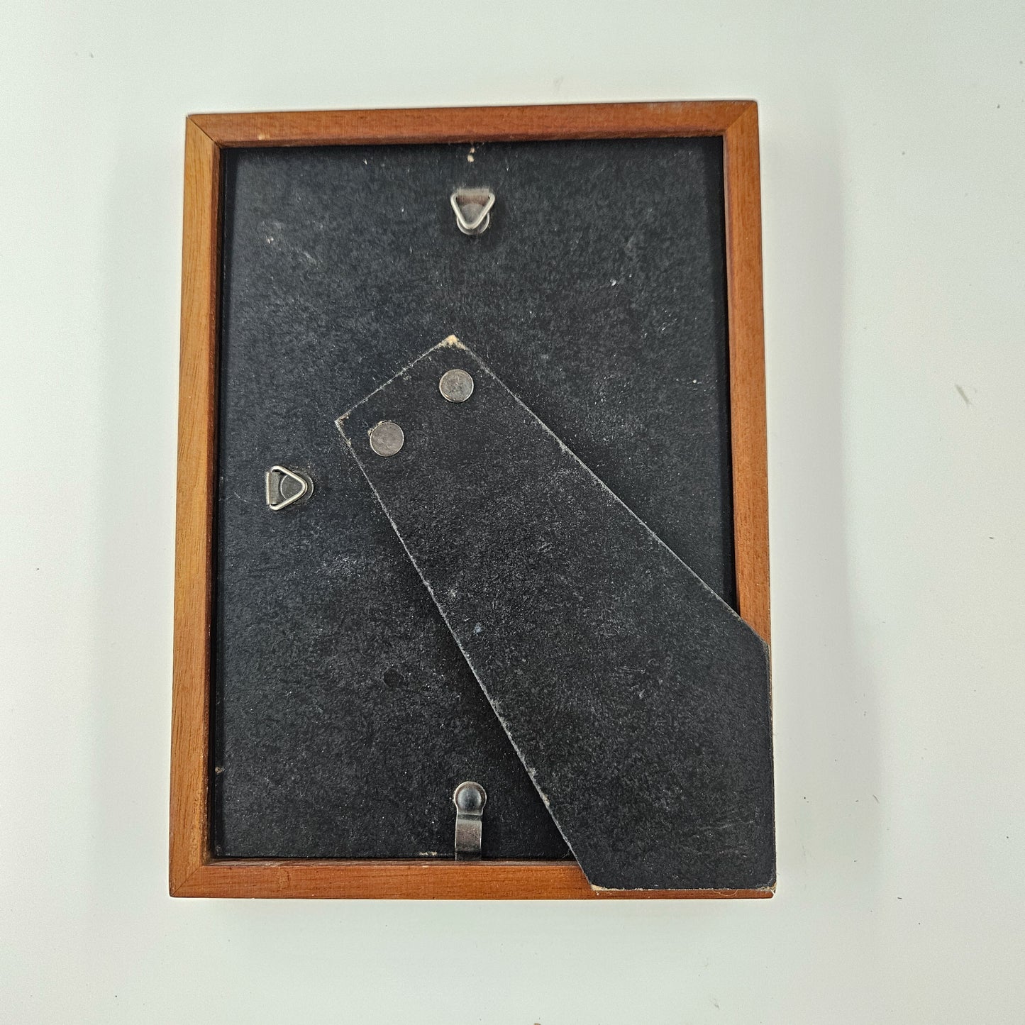 Rustic Yosemite Black Bear Print w/ Second-Life Frame 5.75" x 8